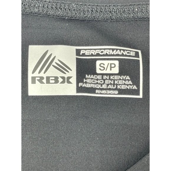 RBX Performance Women's Black Short Sleeve Activewear Exercise Top Shirt Size S - Picture 5 of 10